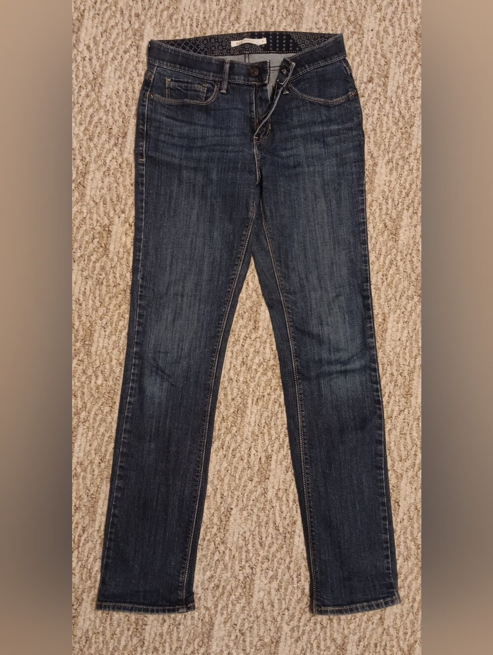 Levi's Womens 525 Straight Leg Jeans